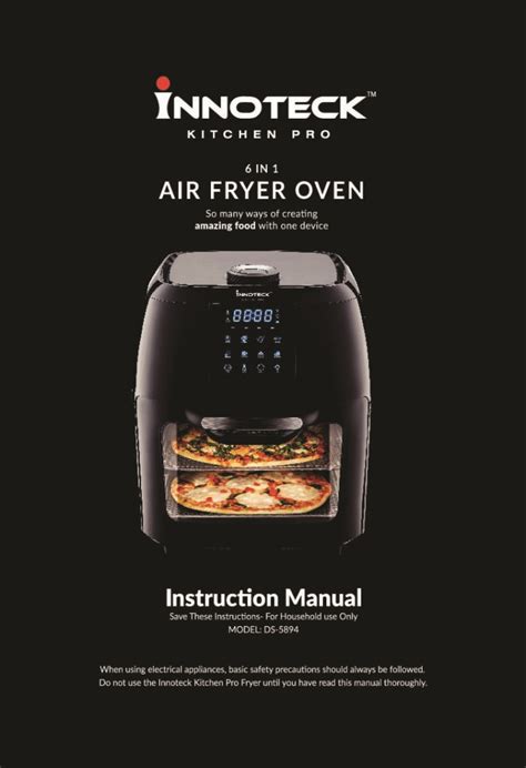 air fryer instructions